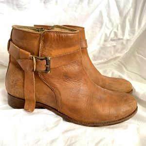 Leather Frye Booties